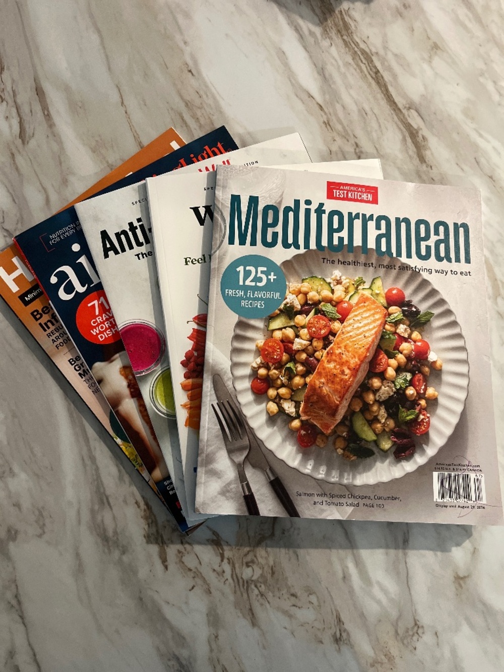5 New Foodie Eating Recipe Magazines (L1)